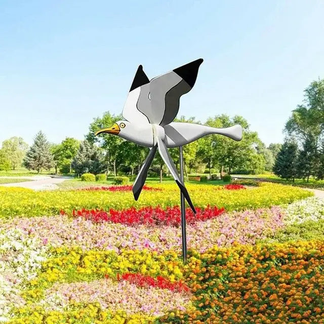 Movina Rostami AeroBird™ | Windspiel – kinetische Vogel-Gartendeko, wetterfest & bewe ...