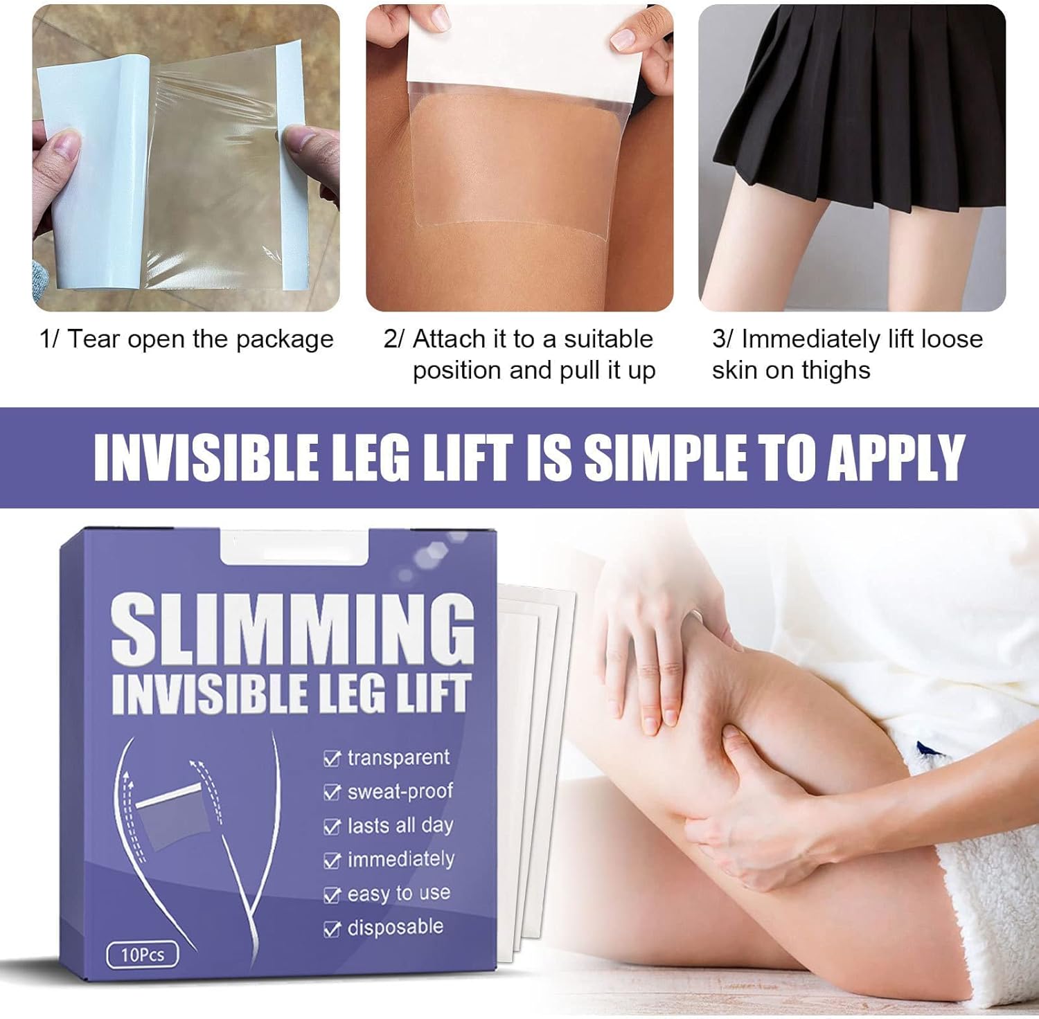 1+1 Gratis | Invisible Lift Patches™ | Sofort glättend, straffend und strahlend unter jedem Outfit