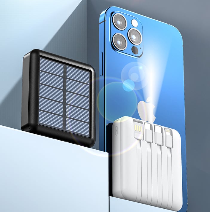 50 % Rabatt | SunVault™ | Leistungsstarkes Solarstrom-Ladegerät für unterwegs