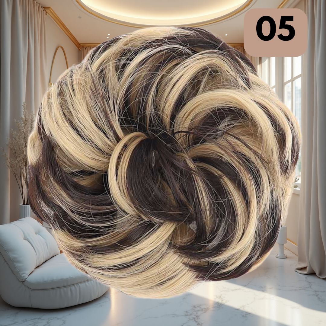1+1 GRATIS | LoopCurl™ | Verstellbarer Duttaufsatz im Vogelnest-Design | Mehr Volumen & elegante Frisuren in Sekunden