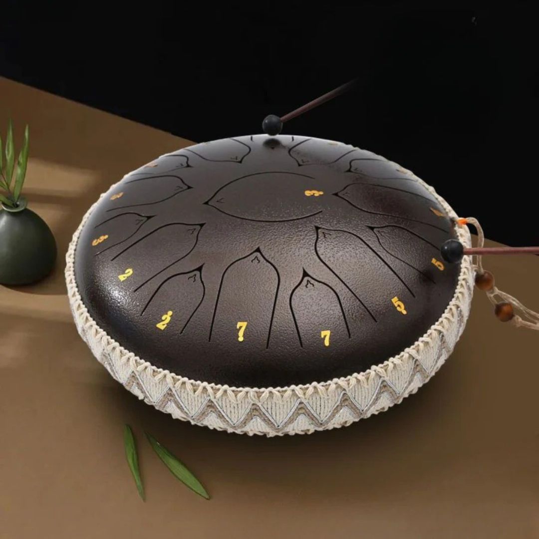 CalmOase | Handpan-Trommel für magischen Frieden und Meditation