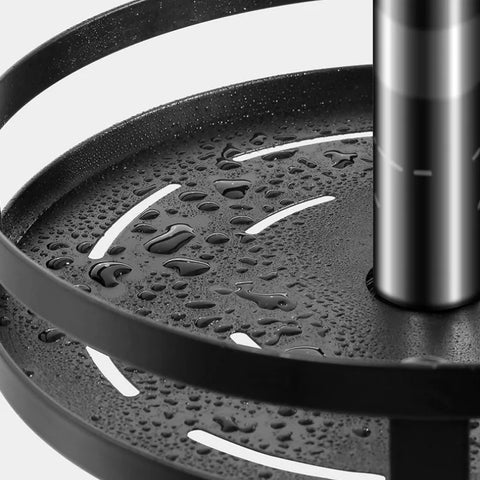 50% RABATT | SpiceTwirl™ | Das drehbare Küchenregal aus Kohlenstoffstahl | 360° Organizer für Gewürze, Kosmetik & Vorräte