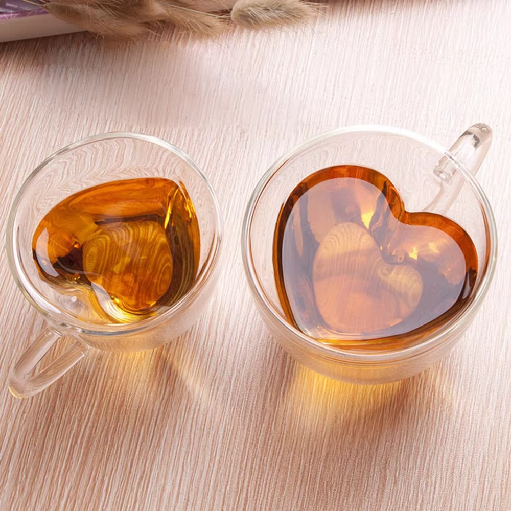 1+1 Gratis | HeartSip™ | Klassisches Herz-Teeglas [Letzter Tag Rabatt]