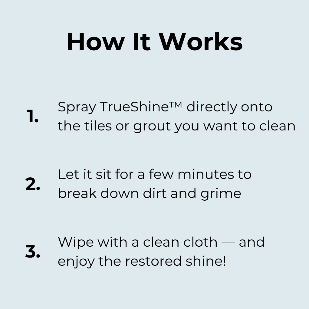 50% RABATT | TrueShine™ | Fliesen- und Fugenreiniger