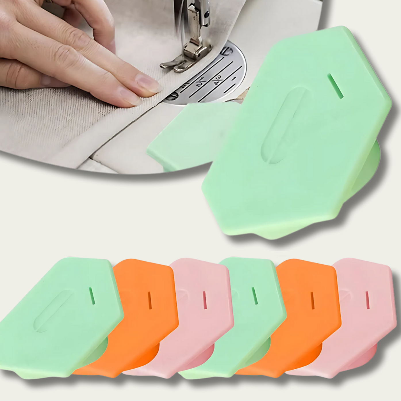 1+1 Gratis | GuideMate™ | Magnetische Nahtführung für Nähmaschine