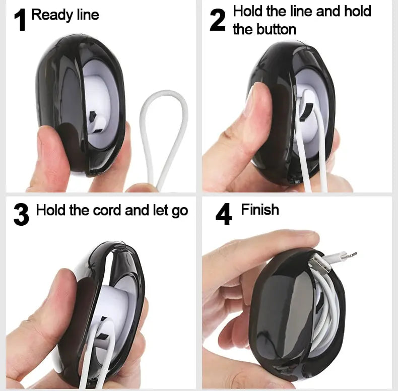 1+1 GRATIS | CordSnap™ | Tangle-Free Cables in an Instant!