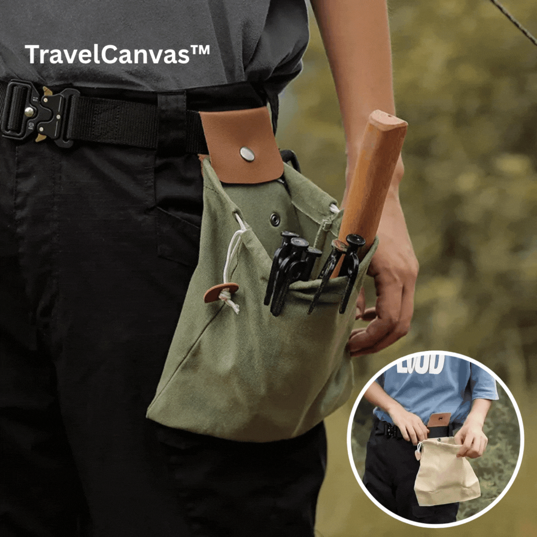 1+1 GRATIS | TravelCanvas™ | Vielseitige Stofftasche