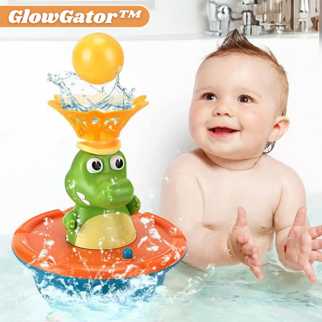 GlowGator™ | Krokodil-Badespielzeug