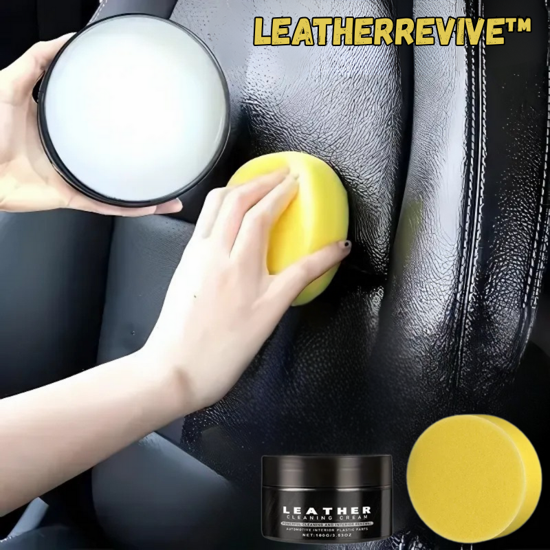 1+1 GRATIS | LeatherRevive™ | Leder & Kunststoff-Pflegecreme