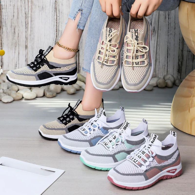 AirStride™ | Casual Damenschuhe mit Schnürsenkeln aus Mesh