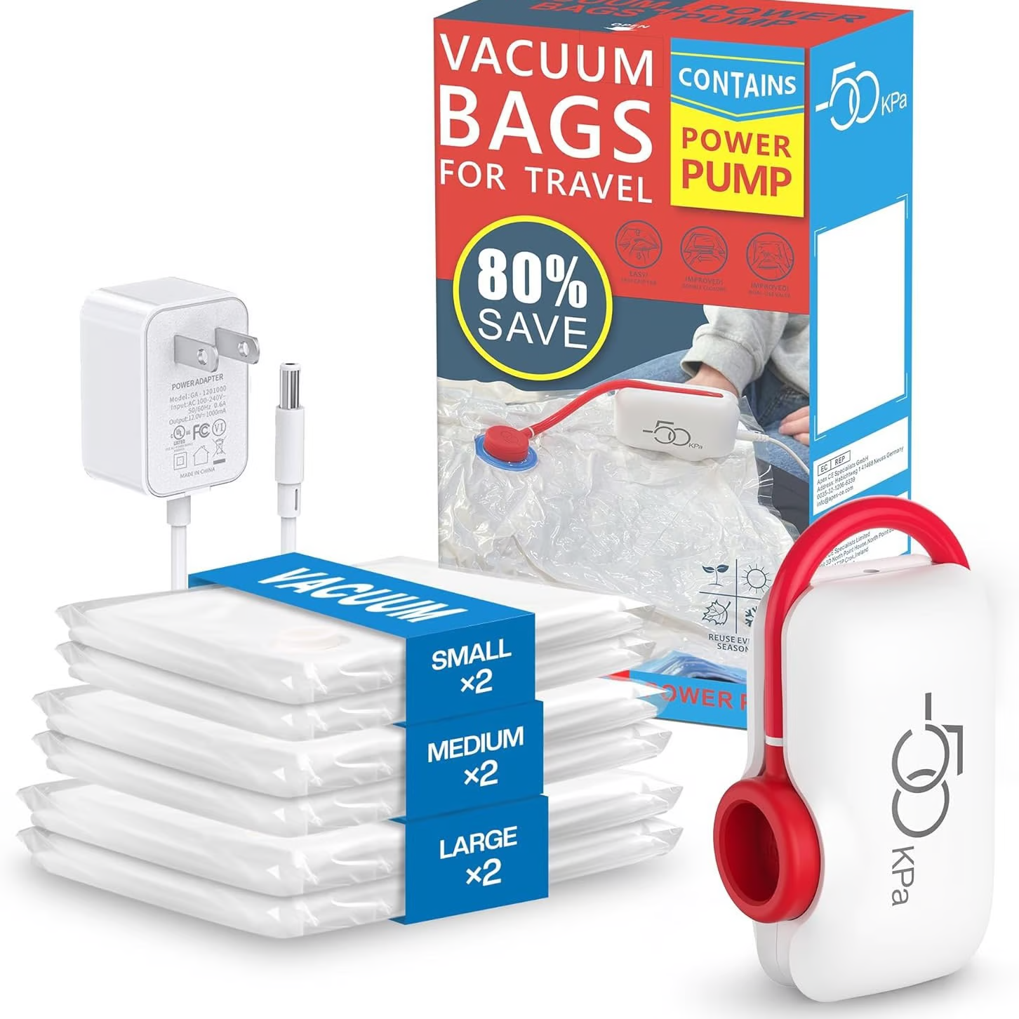 50% Rabatt | VacPack™ | Maximiere deinen Stauraum clever & einfach