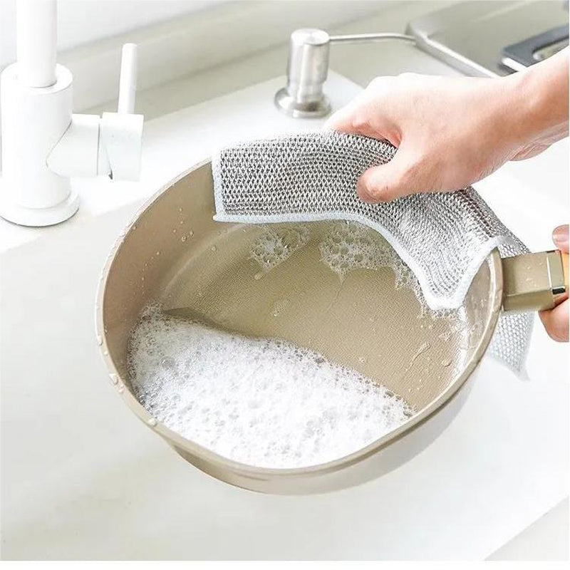 5+5 GRATIS | FlexClean™ | Mehrzweck-Drahttücher für hartnäckige Flecken [Letzter Tag Rabatt]