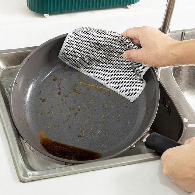 5+5 GRATIS | FlexClean™ | Mehrzweck-Drahttücher für hartnäckige Flecken [Letzter Tag Rabatt]