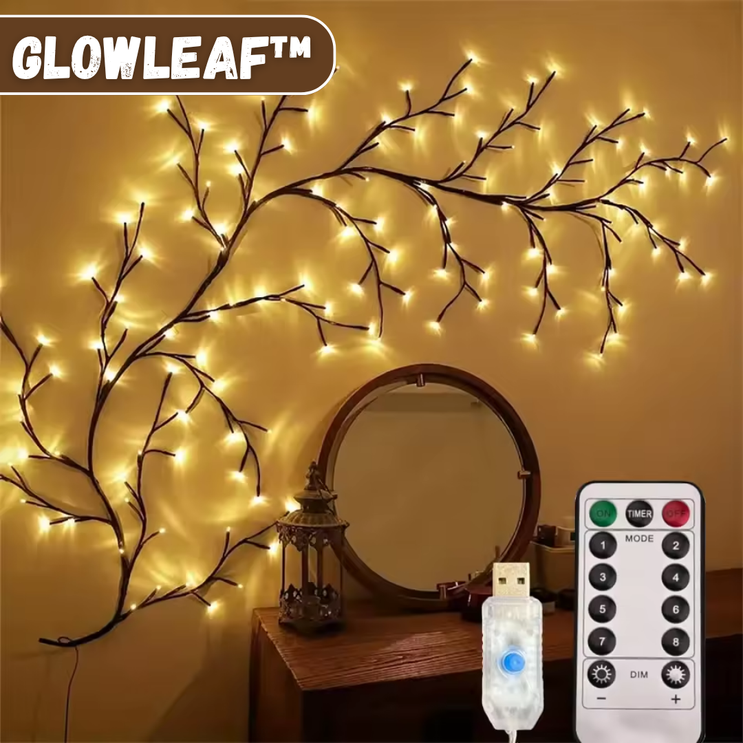 GlowLeaf™ | Verzauberte Weidenreben-Lichter
