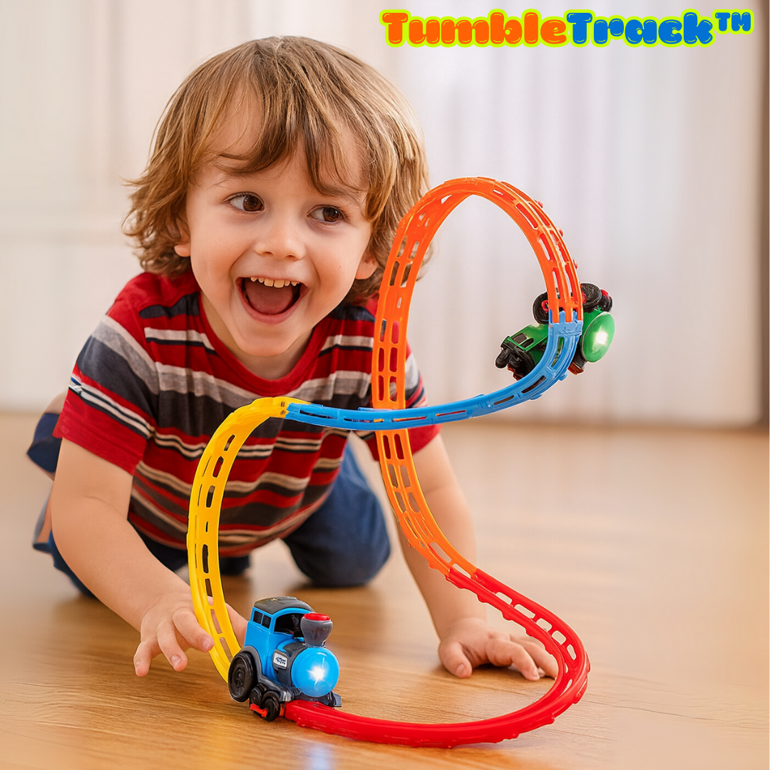 TumbleTrack™ |  Zug-Achterbahn-Spielzeug