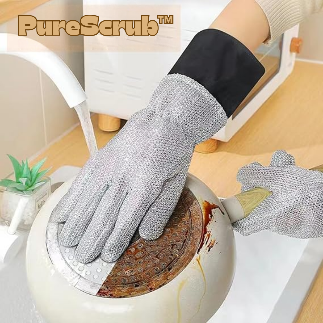 1+1 GRATIS | PureScrub™ | Reinigungshandschuhe