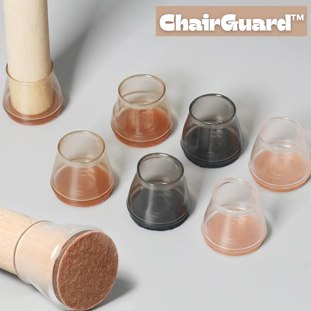 ChairGuard™ | Silikon Stuhlbeine Schutzkappen (8-teiliges Set)