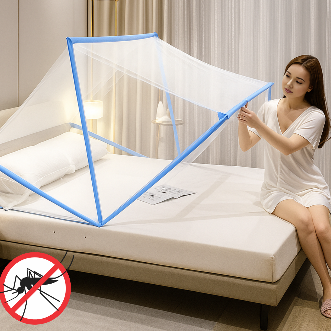 MosquiDome™ | Zusammenklappbarer Moskitoschutz in Sekunden!