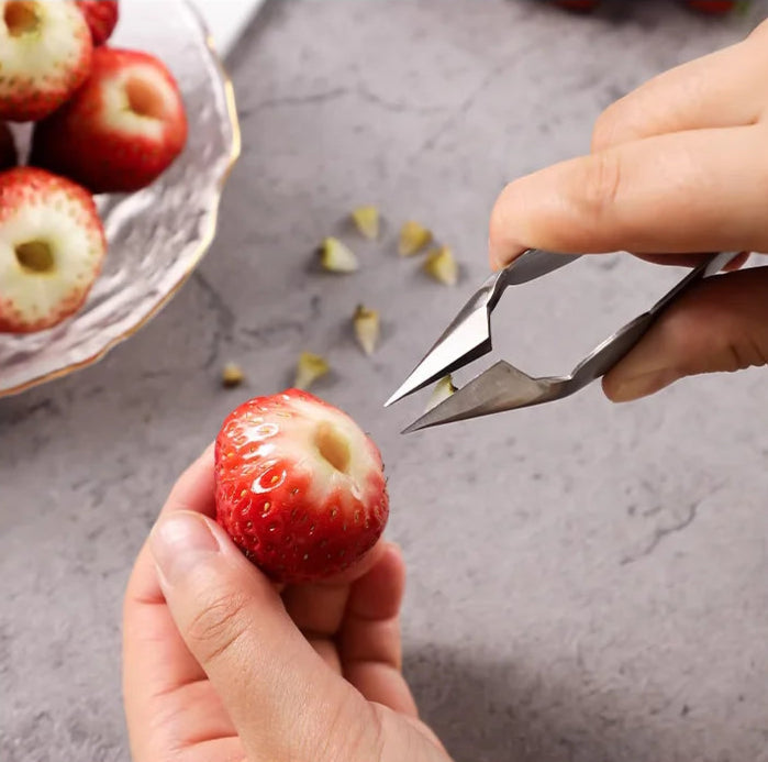 StemEase™ | Multifunktionales Werkzeug zum Entfernen von Stielen bei Obst und Gemüse