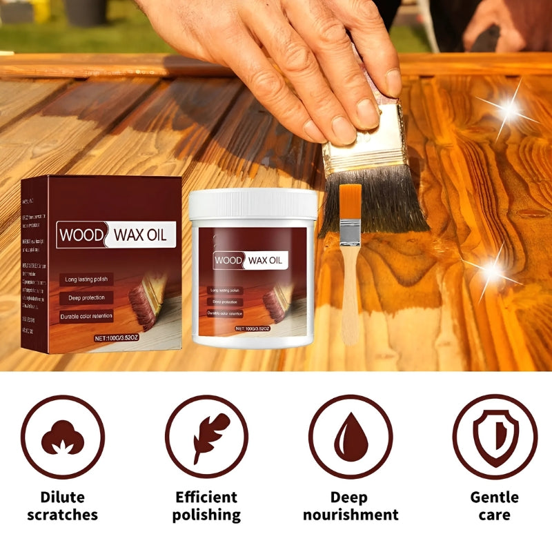1+1 GRATIS | Wood Wax Oil™ | Schützen Sie Ihr Holz mit strahlender, lang anhaltender Schönheit