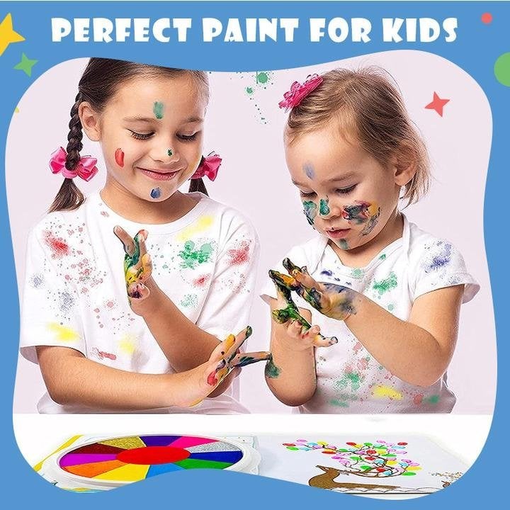 BrilliDazzle™ | Fingermalset – Entfachen Sie sofort die Kreativität und das Selbstvertrauen Ihres Kindes