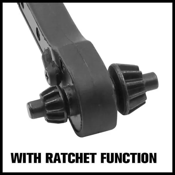 DrillRatchet™ | 2-in-1 Bohrfutter-Ratsche – Ratschen-Schraubenschlüssel aus Stahl mit rutschfestem Griff