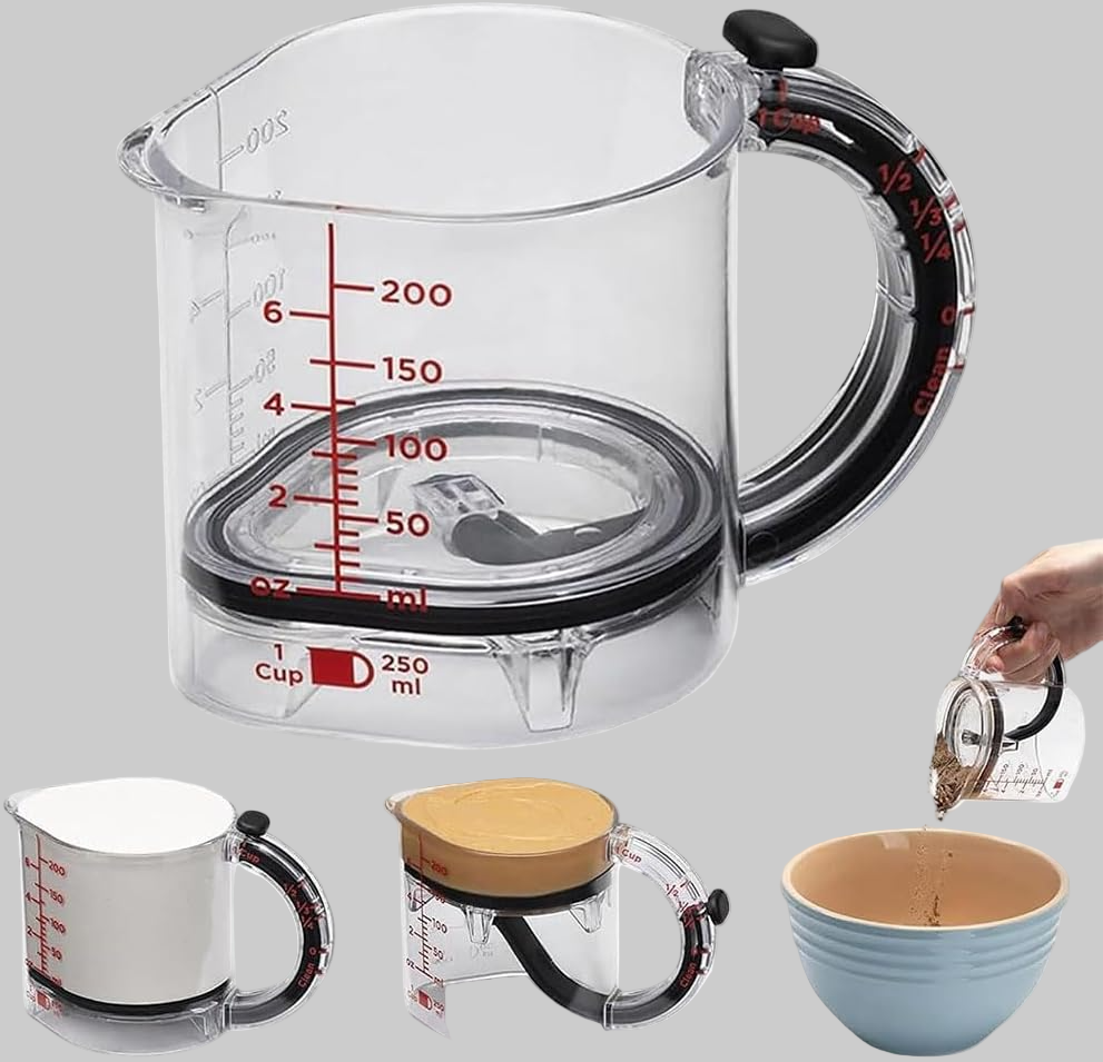 SmartMeasure™ | 4-in-1 verstellbarer Messbecher für einfaches Kochen