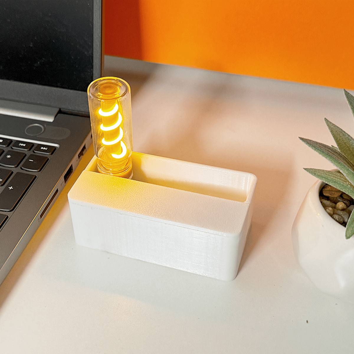MagnetoLamp™ | 3D-gedruckte magnetische Ejektions-Nachtlampe