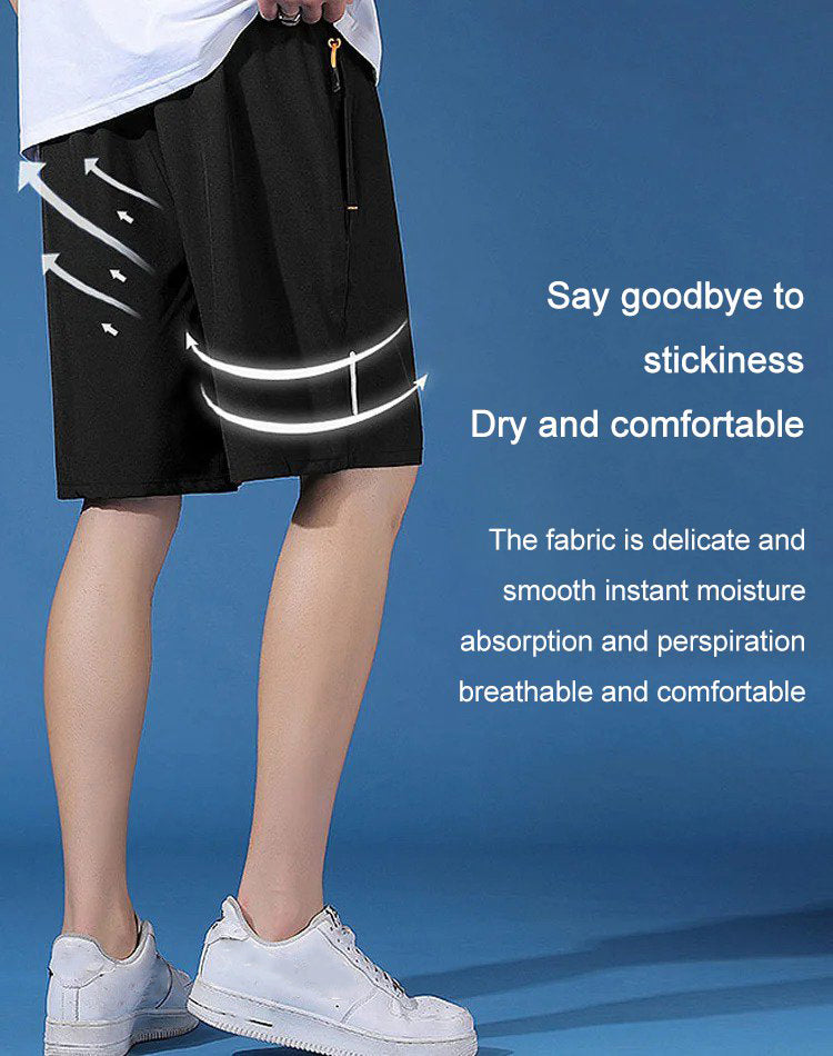 1+1 Gratis | CoolFlex™ | Unisex Ice Silk Stretch-Shorts