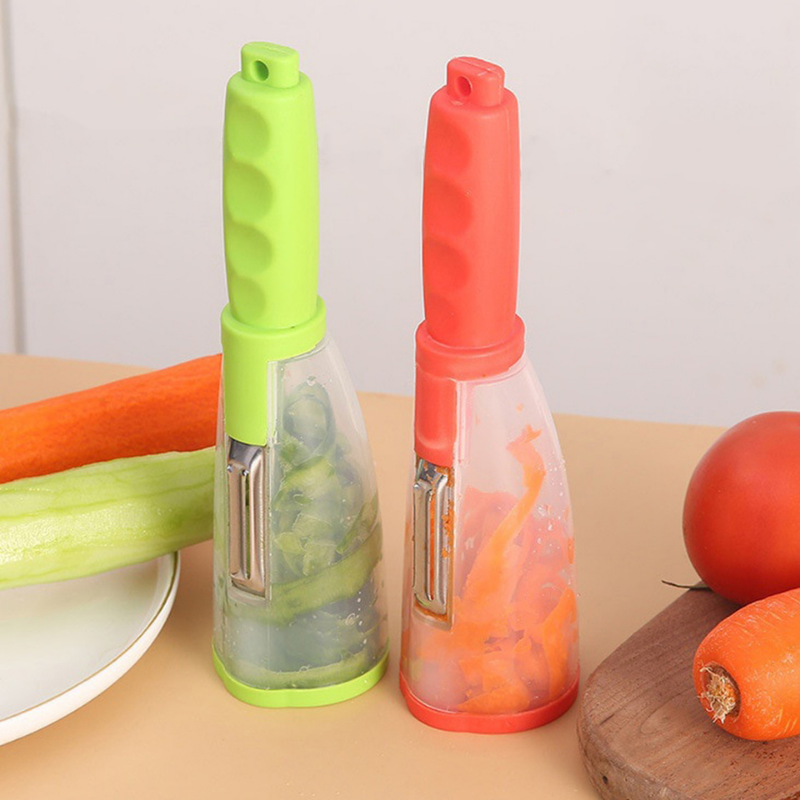 PeelMate™ | Schäler mit Auffangbehälter