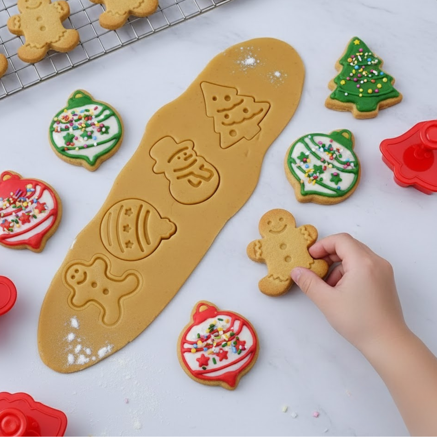 BakeMerry™ | Zaubern Sie in Sekundenschnelle perfekte 3D-Weihnachtsplätzchen