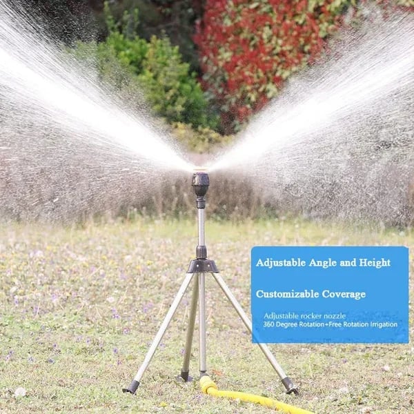 HydroSpin™ | Drehbarer Sprinkler mit Stativ