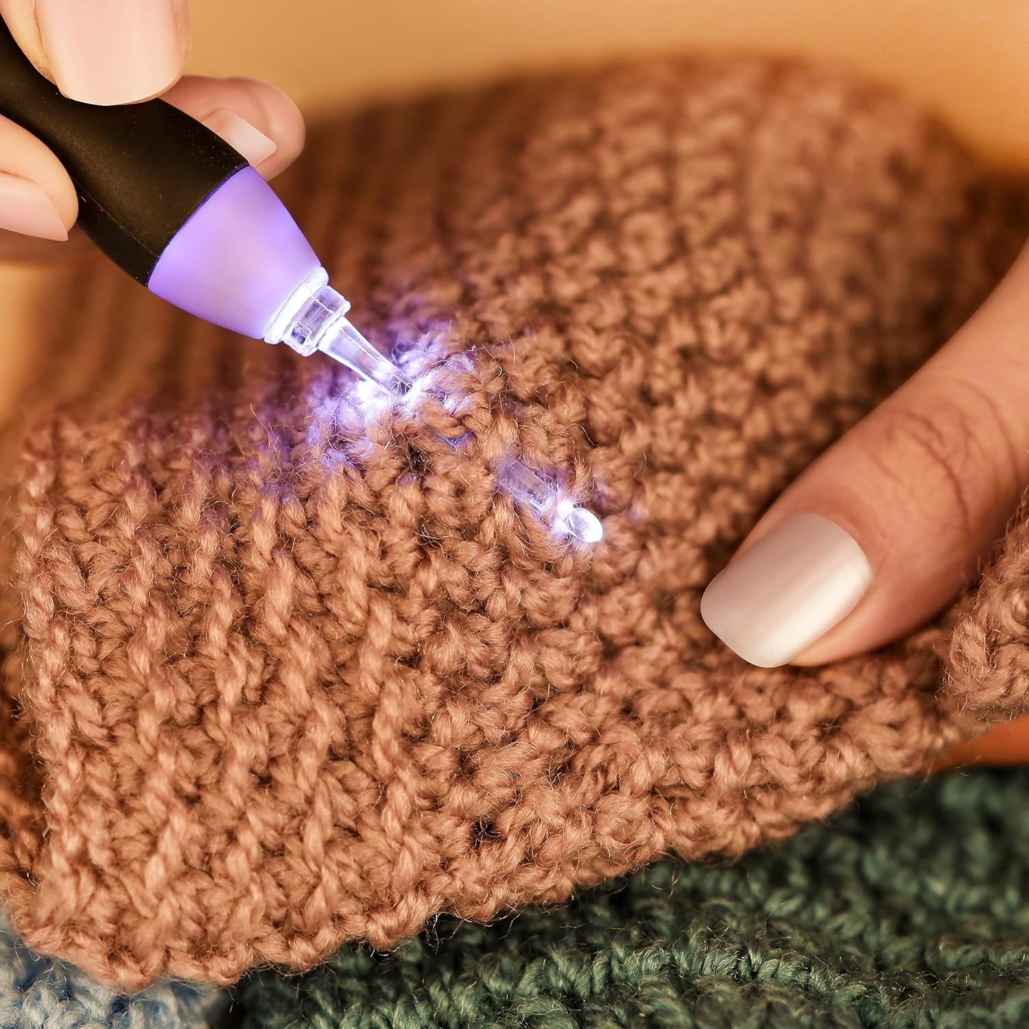 BrightLoop™ | Häkeln ohne Augenbelastung, bei jedem Licht!