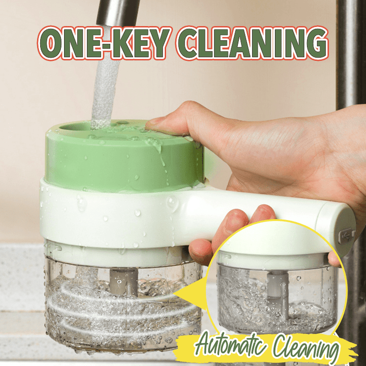 ChopFlex | Kabellose Multifunktions-Elektromühle – Müheloses Schneiden, Hacken & Reinigen