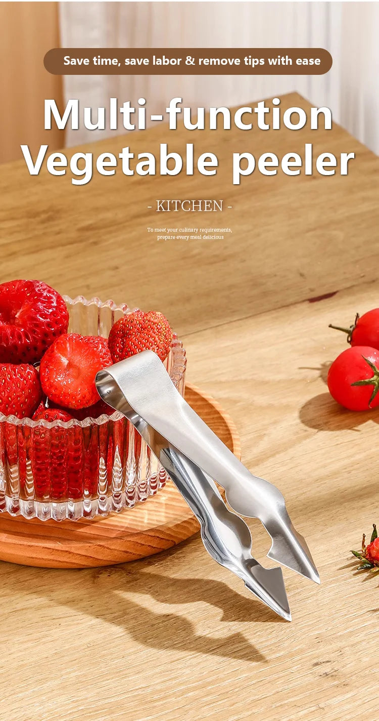 StemEase™ | Multifunktionales Werkzeug zum Entfernen von Stielen bei Obst und Gemüse