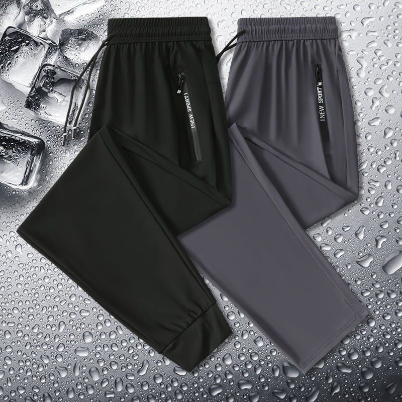FlexiSilk™ | Superelastische Sporthose aus neutralem Ice Silk