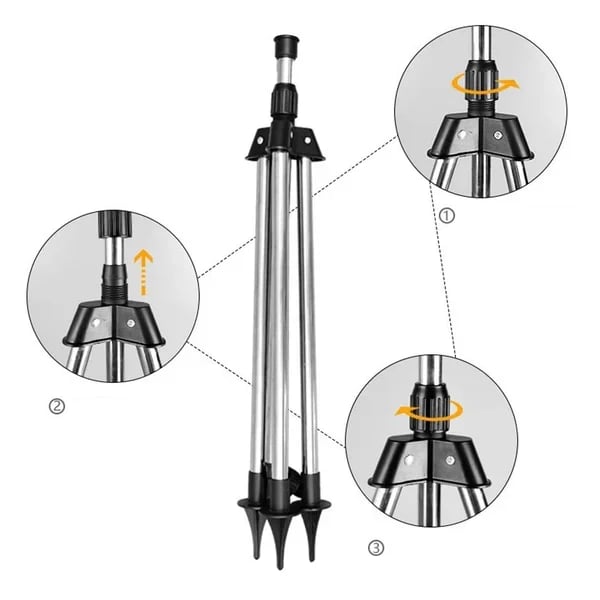 HydroSpin™ | Drehbarer Sprinkler mit Stativ