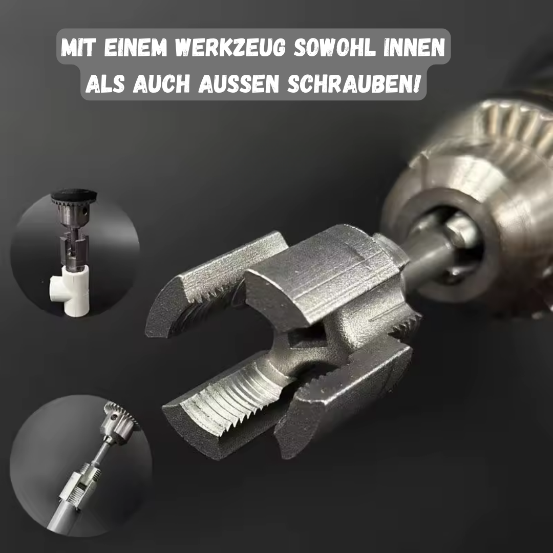 ThreadCraft™ | 2-in-1-Rohrgewindeschneider