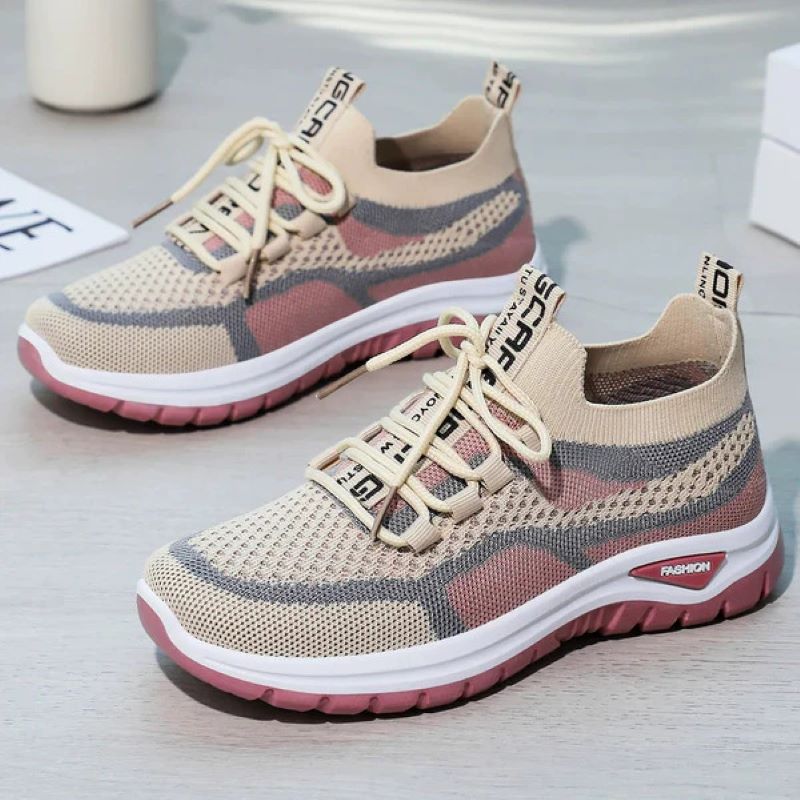 AirStride™ | Casual Damenschuhe mit Schnürsenkeln aus Mesh