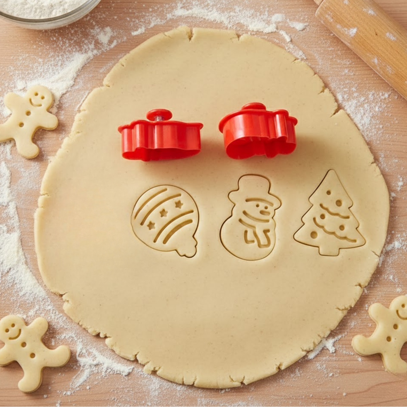BakeMerry™ | Zaubern Sie in Sekundenschnelle perfekte 3D-Weihnachtsplätzchen