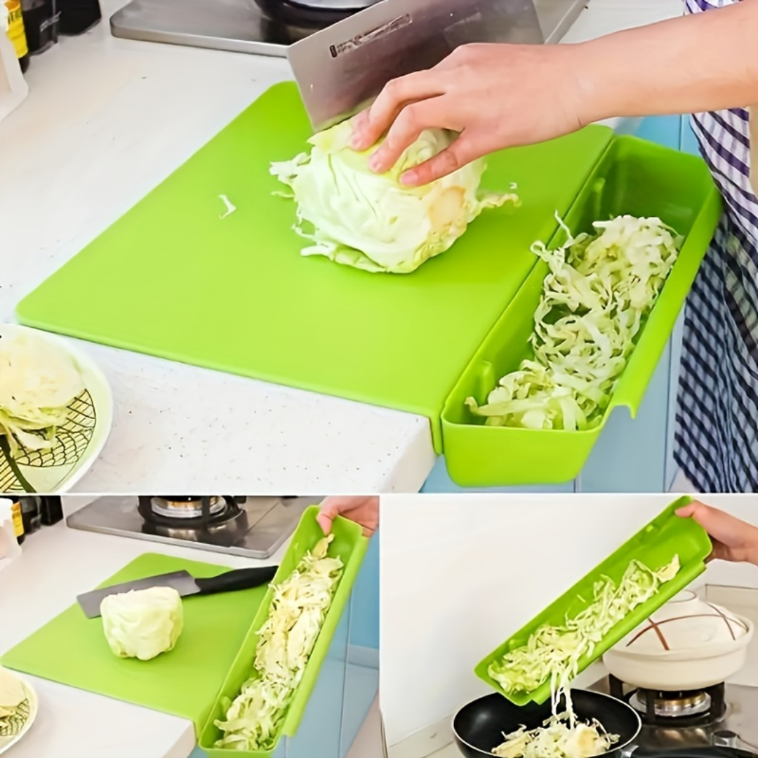 BoardBin™ | Schneidebrett mit integriertem Fach