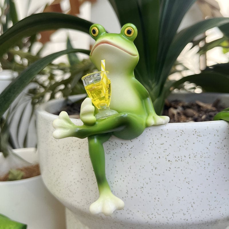 FrogWhimsy | Die freche Dekoration für Töpfe und Gärten