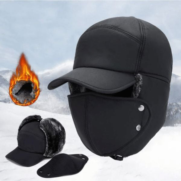 ArcticShield™ | Vollschutz Wintermütze für extreme Kälte