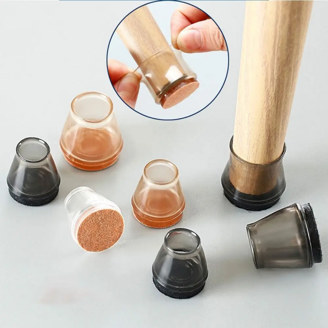 ChairGuard™ | Silikon Stuhlbeine Schutzkappen (8-teiliges Set)