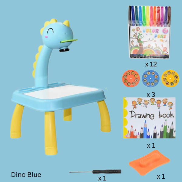 50% RABATT | ArtiGlow™ | Der Magische Projektor für Kreative Kinder: 24 Bilder, Unendlicher Spaß!