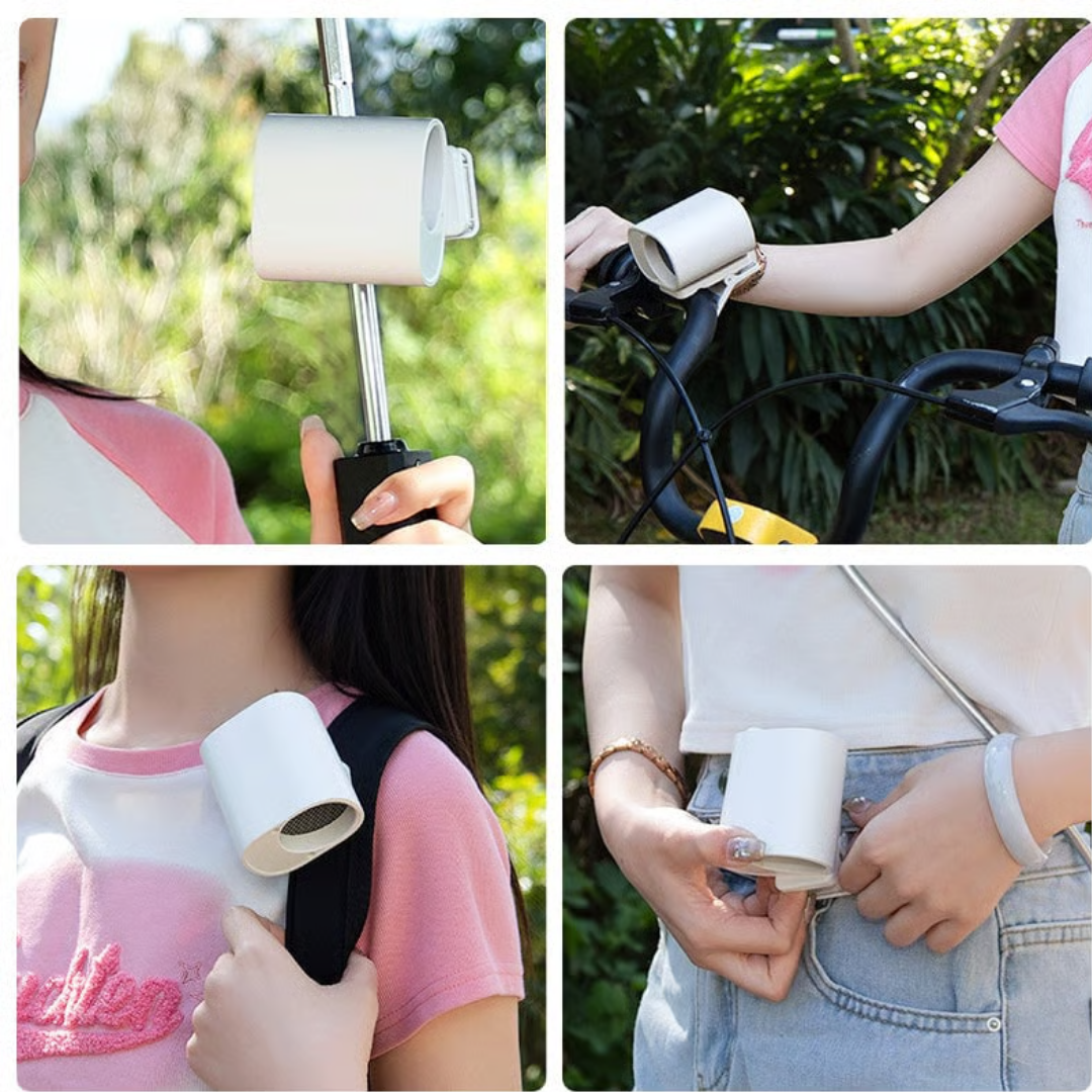 CooliClip™ | Tragbarer Clip-On-Ventilator