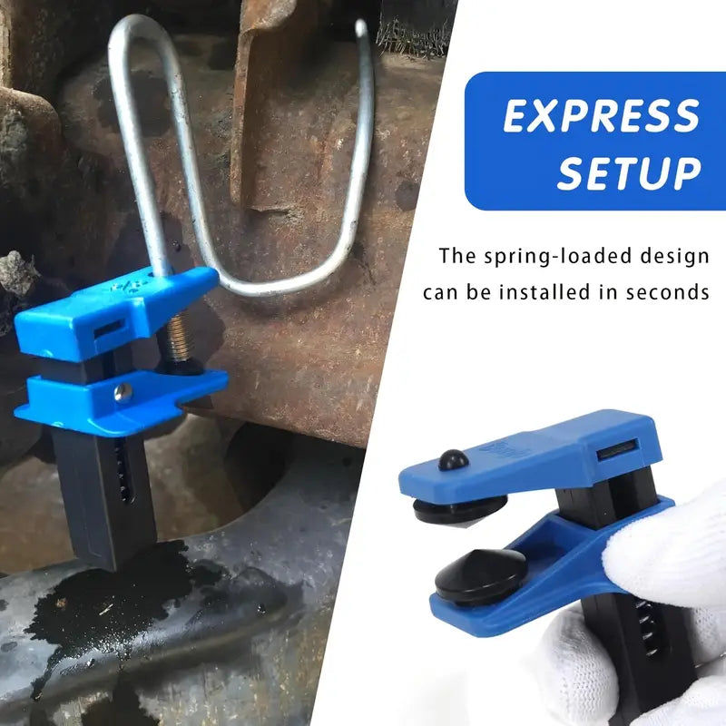 2+2 GRATIS | BrakeLock™ | Bremsleitungsklemmen – Robustes Set für Auto-, Motorrad- & Transporter-Bremsen