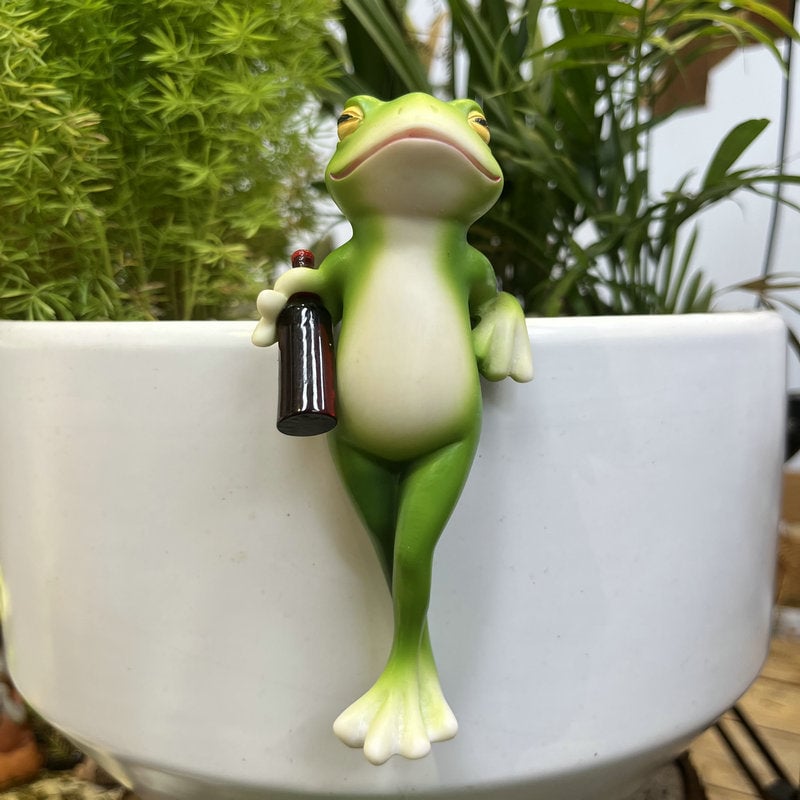 FrogWhimsy | Die freche Dekoration für Töpfe und Gärten