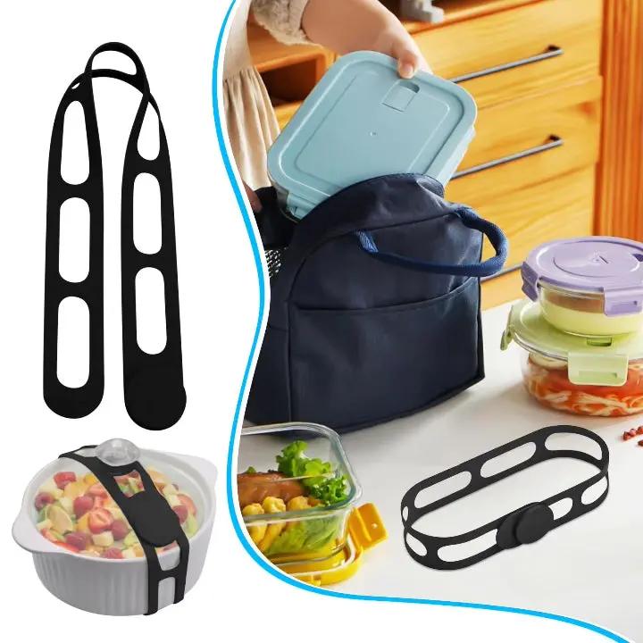 SecureSeal™ | Silikon-Befestigungsband für Schüsseln und Behälter