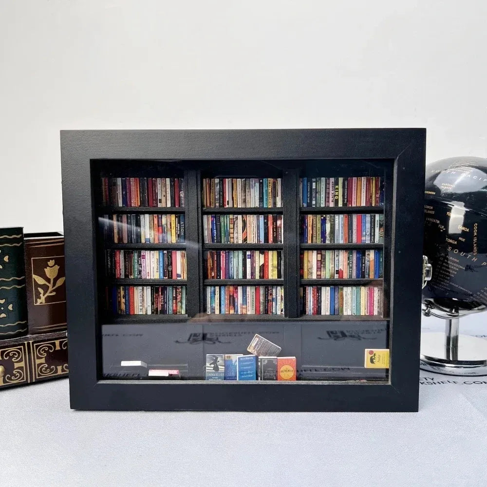 CalmiShelf™ | Bücherregal zur Linderung von Angstzuständen (enthält 200 Bücher)